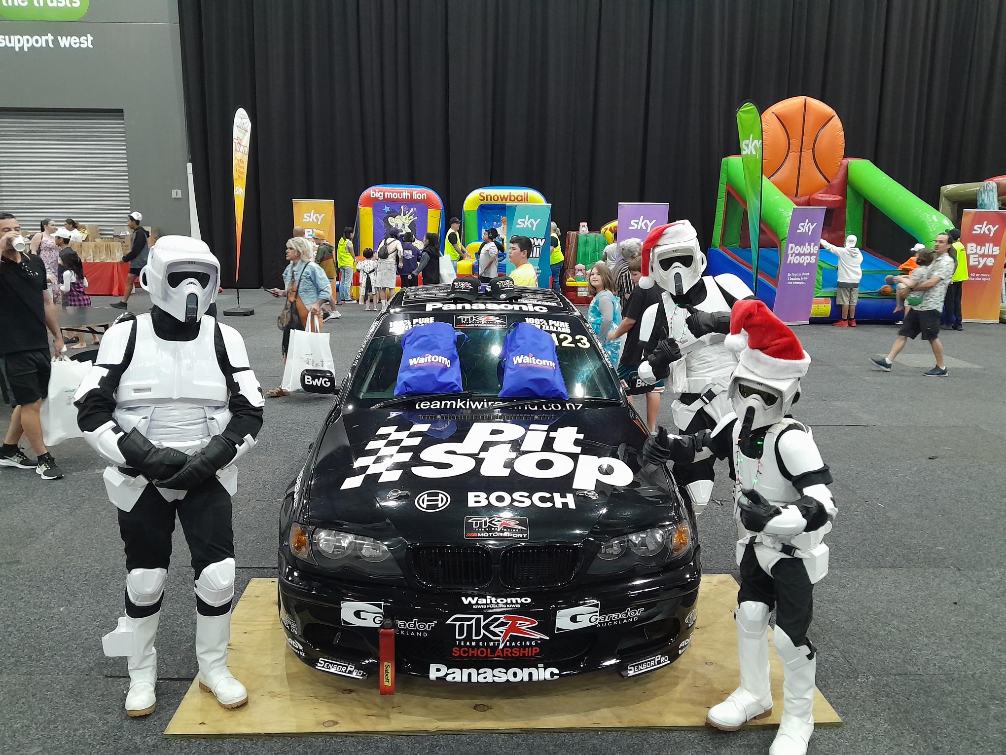 TEAM KIWI RACING BACK SPECIAL CHILDRENS CHRISTMAS PARTY EVENTS FOR 10TH SEASON.