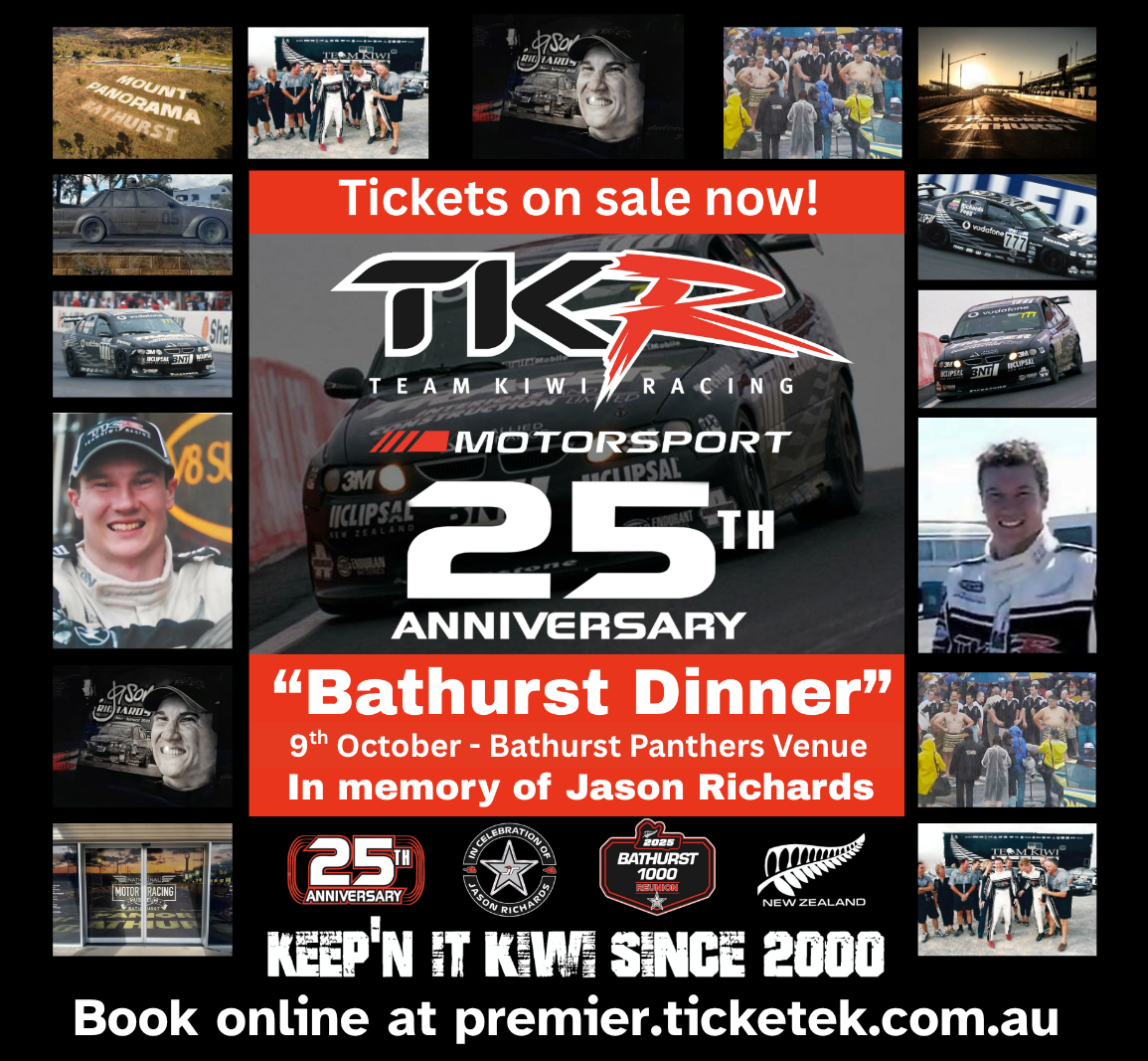 Bathurst Reunion Dinner 2025, Jason Richards, Reunion, Team Kiwi Racing